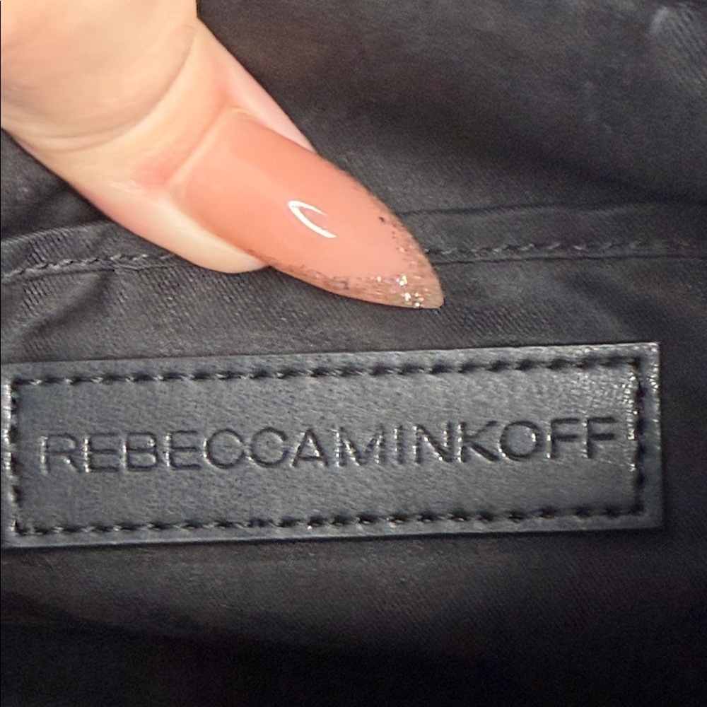 Rebecca Minkoff - Black Leather Cross Body - Picture 9 of 9